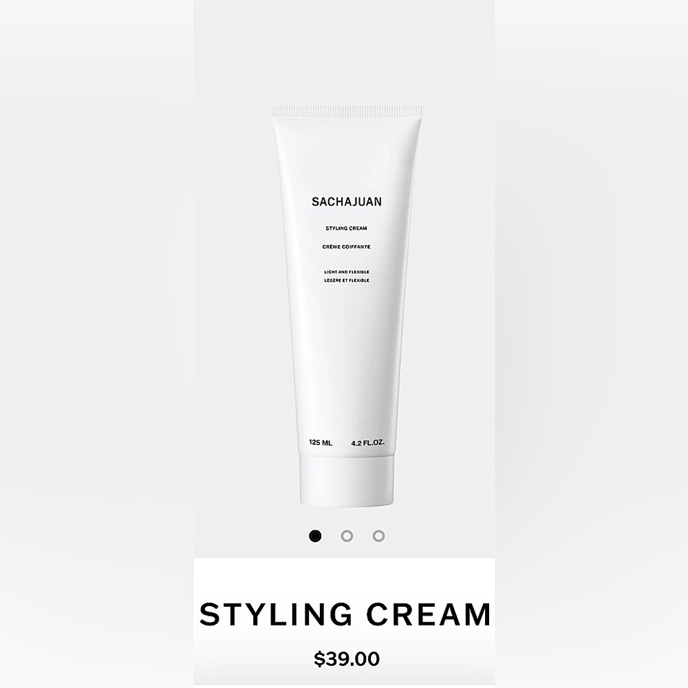 SACHAJUAN Styling Cream Algae Bioscience, New, Never Opened, Full Size